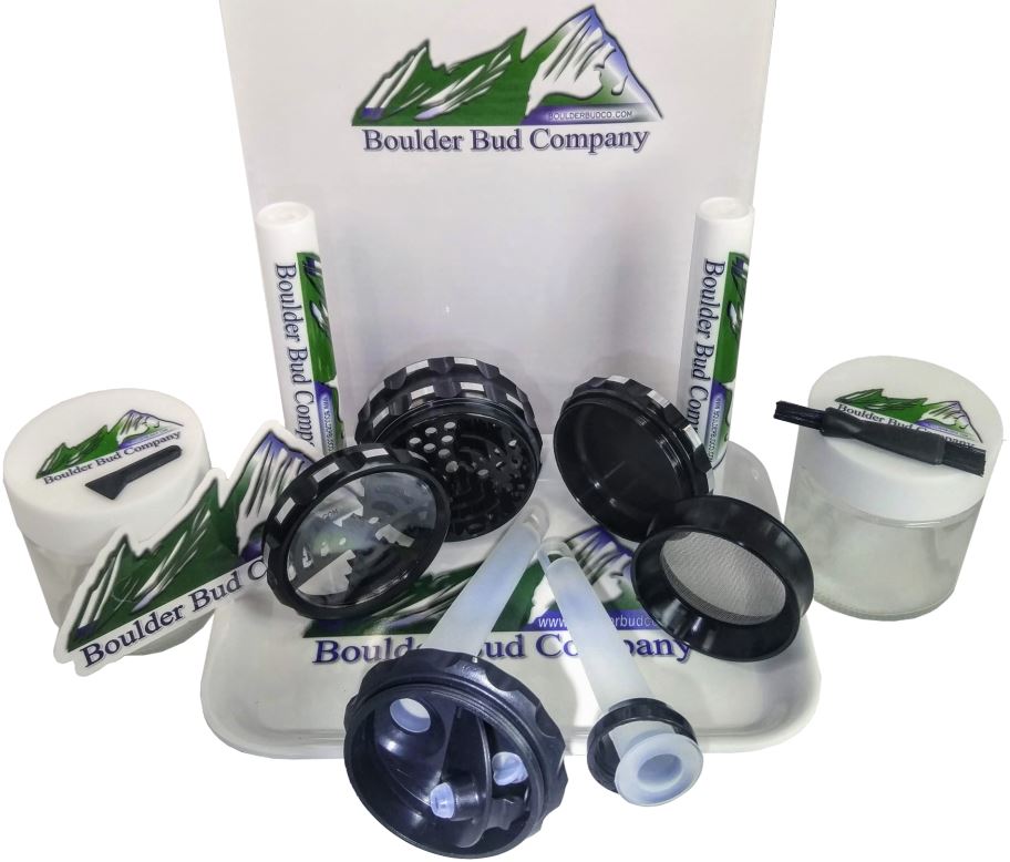 Electric Herb Grinder with Cone Filler (Black) – Boulder Bud Company